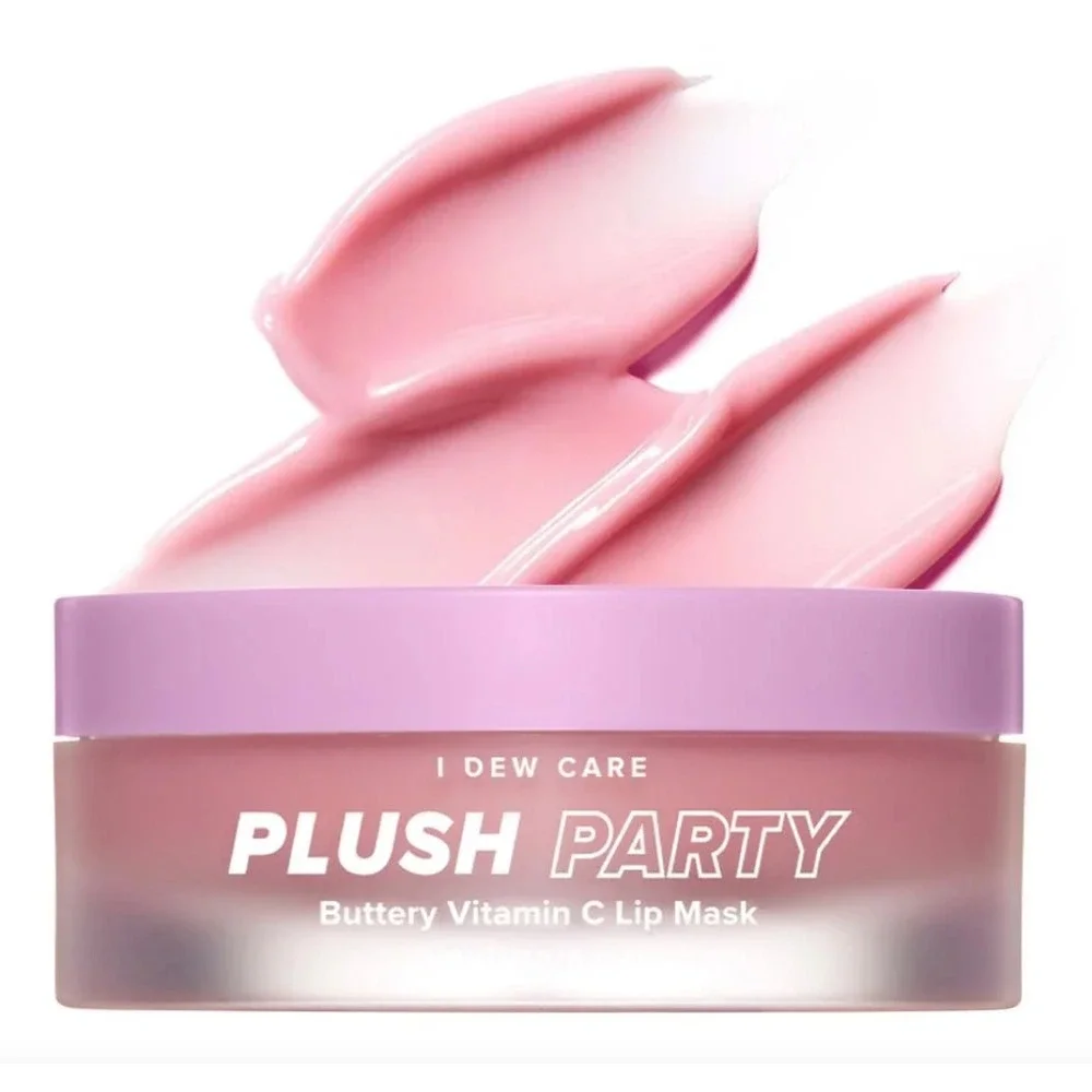 I Dew Care Plush Party Buttery Vitamin C Lip Mask 0.42 oz / 12g | NIB MSRP = $18